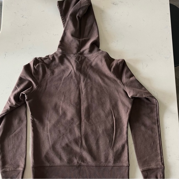 GAP Women’s Chocolate Brown Stretch Hoodie Size XS - Picture 2 of 8